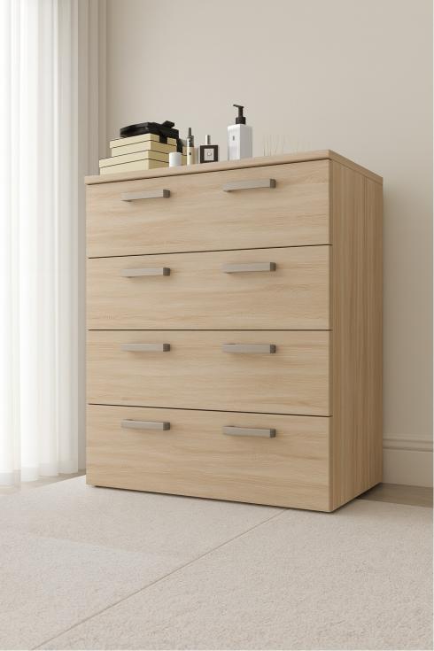 Комод на 4 шухдяли ТКБ-361.4 дуб сонома