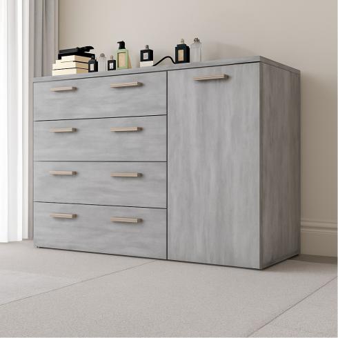 Комод ТКБ-365.4 бетон