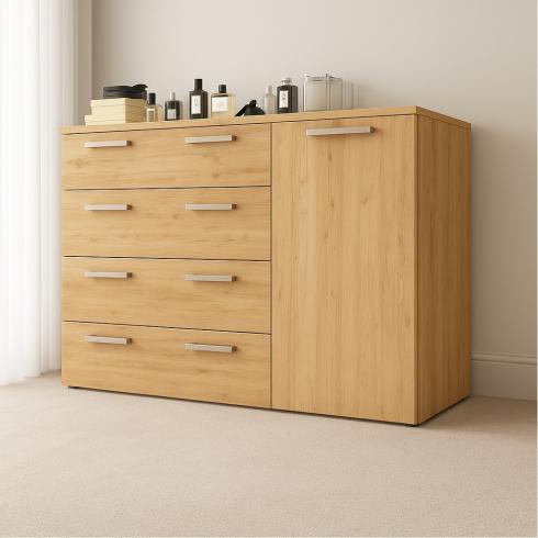 Комод ТКБ-365.8 дуб крафт