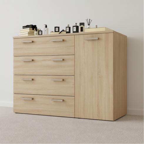 Комод ТКБ-365.8 дуб сонома