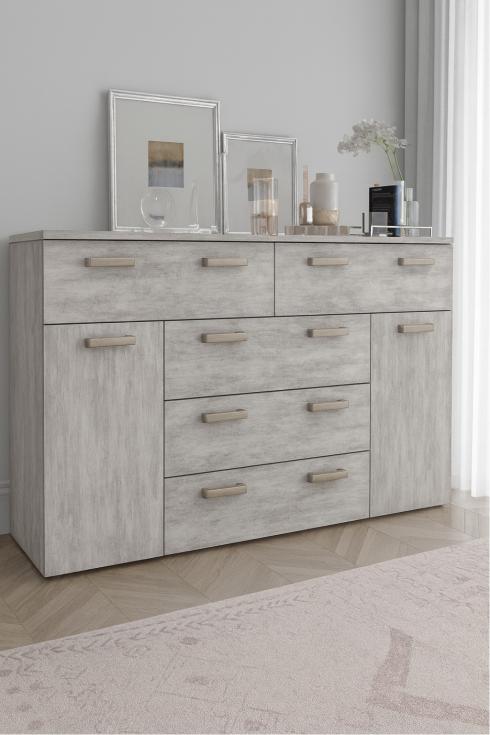 Комод ТКБ-377.1 бетон