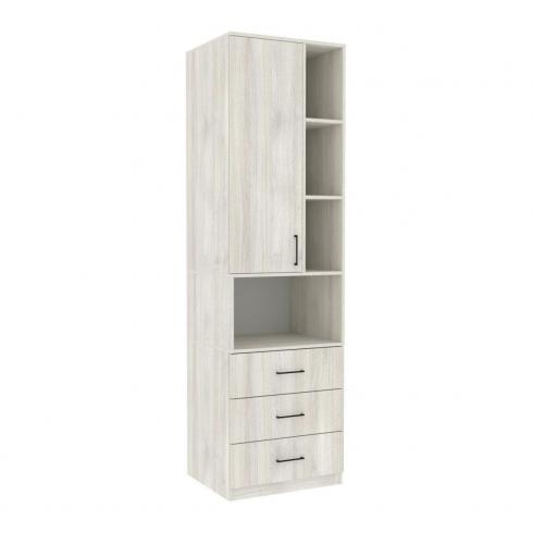 Шафа для одягу Tetris Т-4, Дуб Шамоні Світлий, 600/520/2100