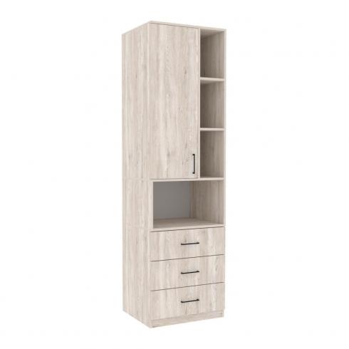 Шафа для одягу Tetris Т-4, Самоа Димчастий, 600/520/2100