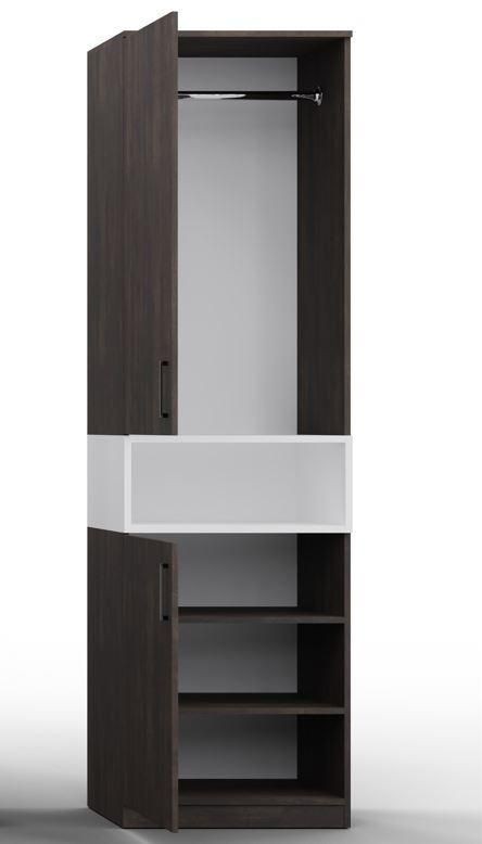 Шафа для одягу Tetris Т-5, Білий, 600/520/2100 foto 2