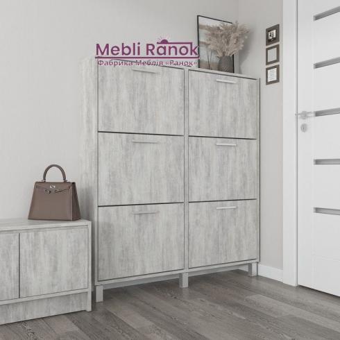 Взуттєва тумба А-164 Бетон