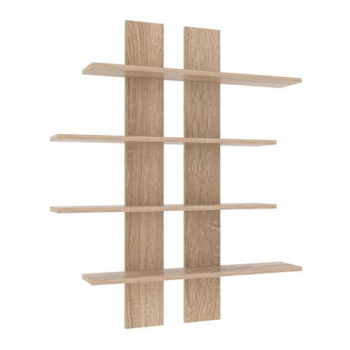 Полиця навісна ПН-6, Дуб Сонома, 910/160/1100