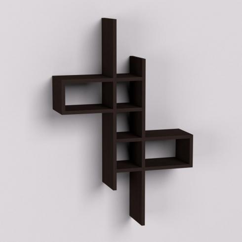 Полиця навісна П-2, Венге Магія, 630/180/960