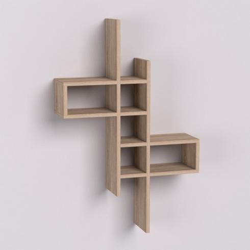 Полиця навісна П-2, Дуб Сонома, 630/180/960