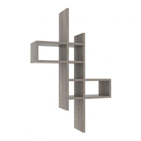 Полиця навісна П-2, Дуб Сонома Трюфель, 630/180/960