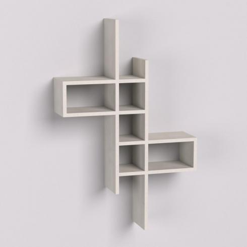 Полиця навісна П-2, Дуб Шамоні Світлий, 630/180/960