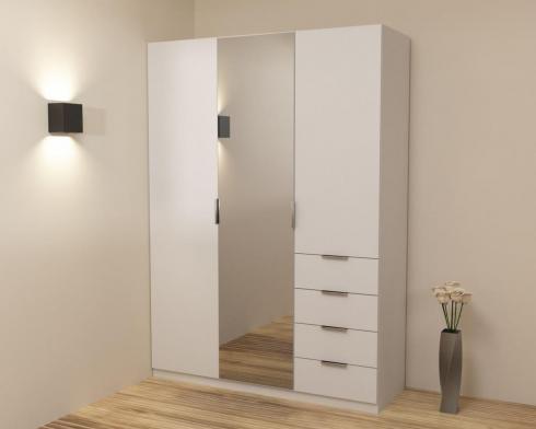 Шафа Крістал 2, Білий, 1500х520х2100