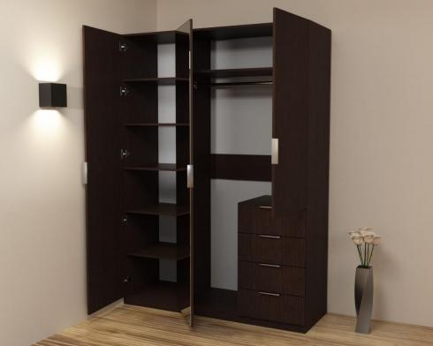 Шафа Крістал 2, Венге Магія, 1500х520х2100 foto 2