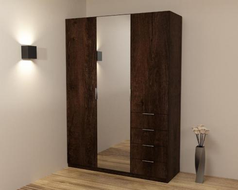 Шафа Крістал 2, Дуб Конкордія, 1500х520х2100