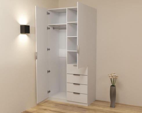 Шафа Крістал 1, Білий, 1000х520х2100 foto 2