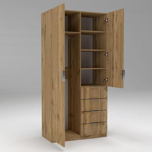 Шафа Крістал 1, Дуб Аппалачі, 1000х520х2100 foto 3