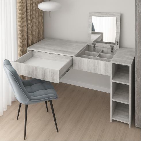 Туалетний стіл А-111 Бетон