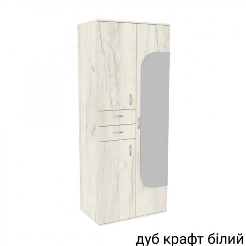 Передпокій ГКШ 2 840мм Дуб Крафт Білий