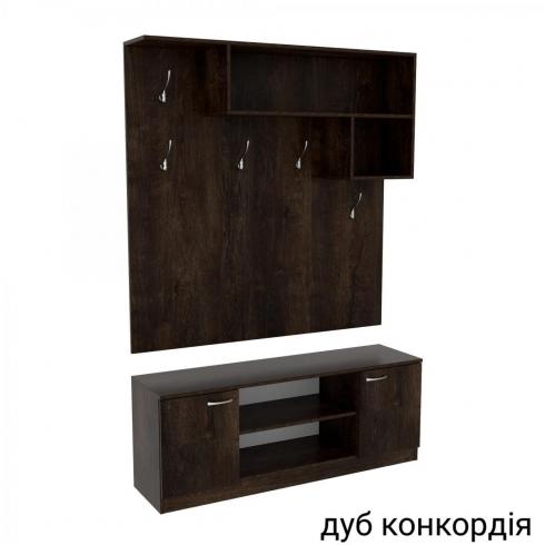 Передпокій ГКШ 10 1300мм Дуб Конкордія