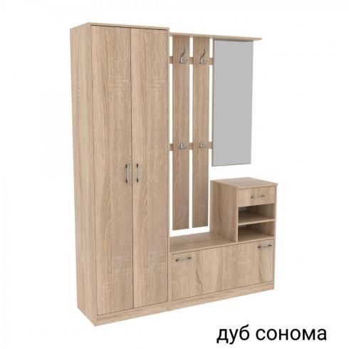 Передпокій SOLO 3 1600мм Дуб Сонома