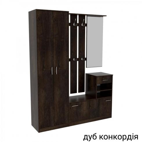 Передпокій SOLO 3 1600мм Дуб Конкордія