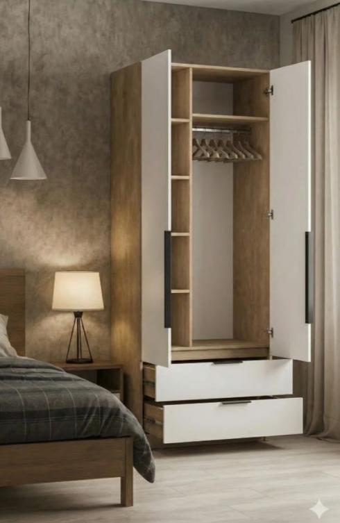 Шафа роспашна двохдверна Еліт Ш800мм*Г450мм*В2400мм foto 2