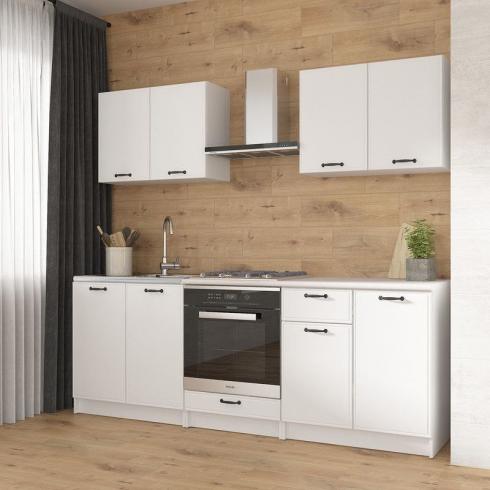 Кухня К-65 2.2м Білий