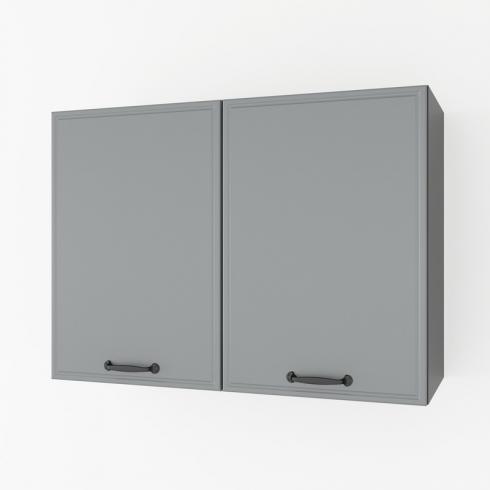 Шафа навісна 800мм, під сушку К-61 Чорний+Асфальт