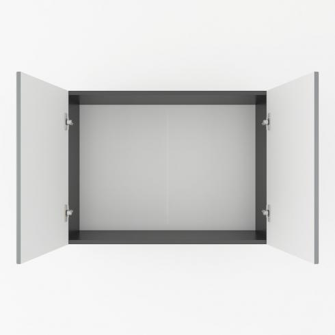 Шафа навісна 800мм, під сушку К-61 Чорний+Асфальт foto 2