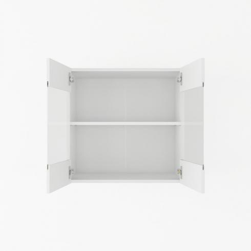 Шафа навісна 600мм К-67 (вітрина) Білий foto 2