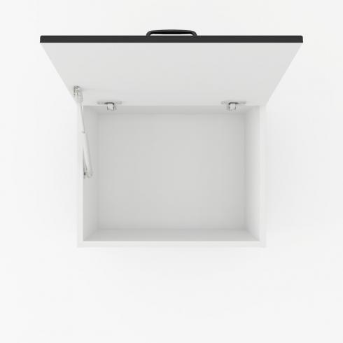 Шафа навісна (витяжка) 500мм К-59 Білий+Чорний foto 2