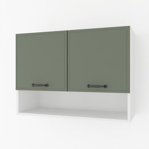 Шафа навісна з нішою 800мм К-53 Білий+Камуфляж