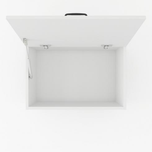 Шафа навісна 600мм, витяжка К-52 Білий foto 2