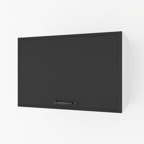 Шафа навісна 600мм, витяжка К-52 Білий+Чорний