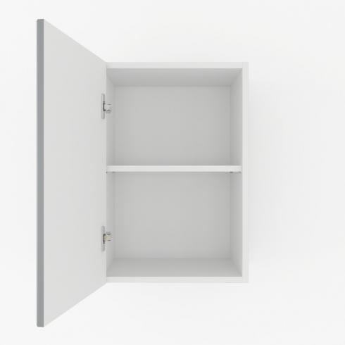 Шафа навісна 400мм К-51 Білий+Асфальт foto 2