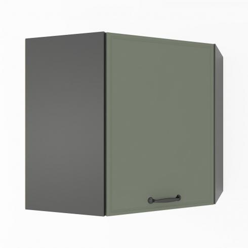 Шафа навісна кутова К-73 Чорный+Камуфляж