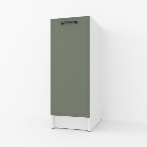 Тумба низ 300мм К-57 (без стільниці) Білий+Камуфляж