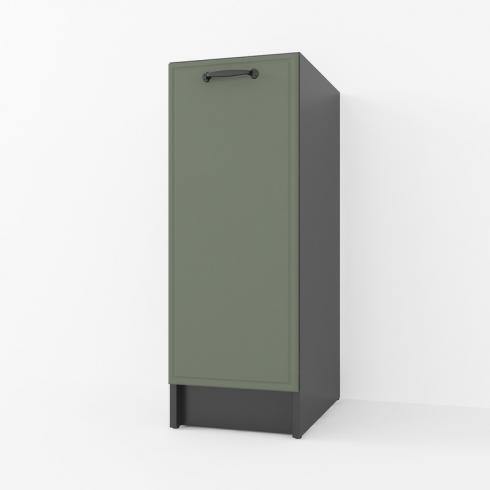 Тумба низ 300мм К-57 (без стільниці) Чорний+Камуфляж