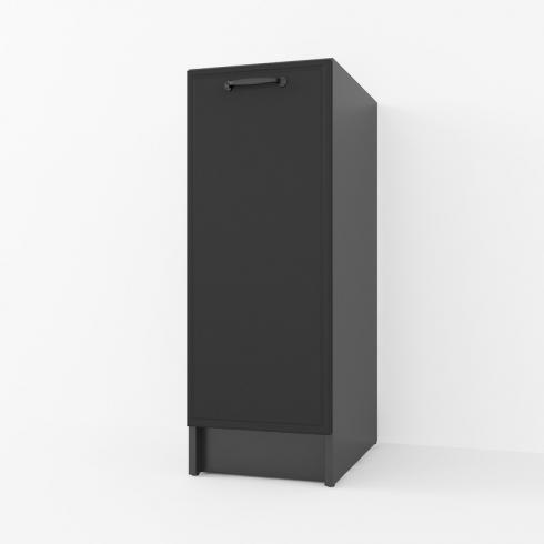 Тумба низ 300мм К-57 (без стільниці) Чорний