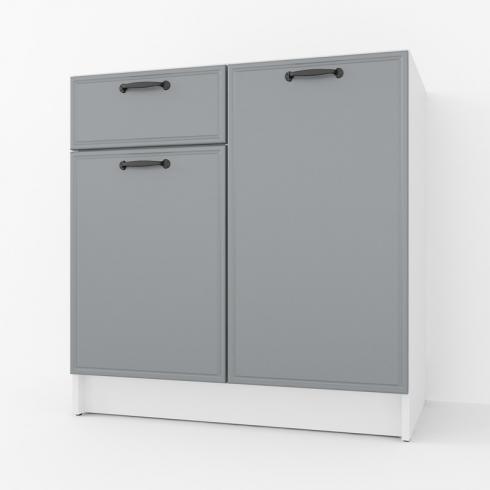 Тумба низ (комбі) 800мм, К-65 (без стільниці)