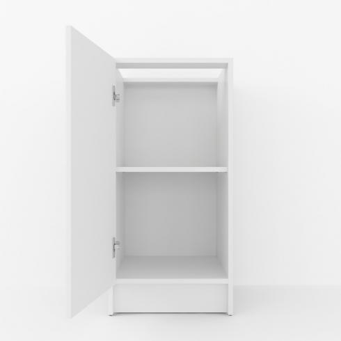 Тумба низ 400мм (без стільниці) К-64 Білий foto 2