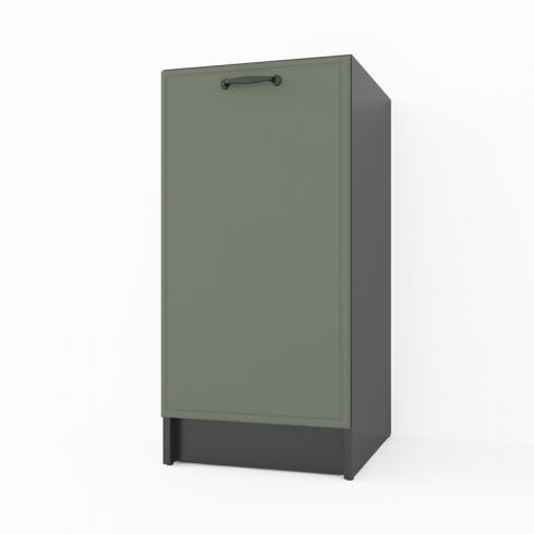 Тумба низ 400мм (без стільниці) К-64 Чорний+Камуфляж