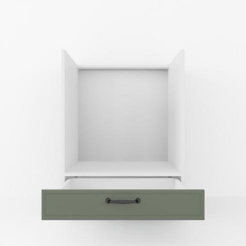 Тумба під духовку 600мм К-56 (без стільниці) Білий+Камуфляж foto 2