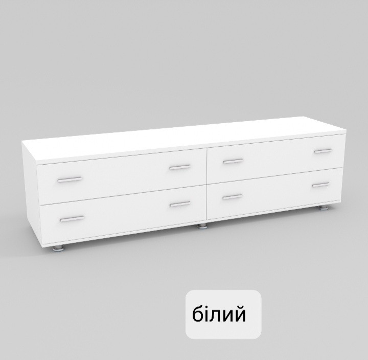 Тумба під телевізор TV1 Білий
