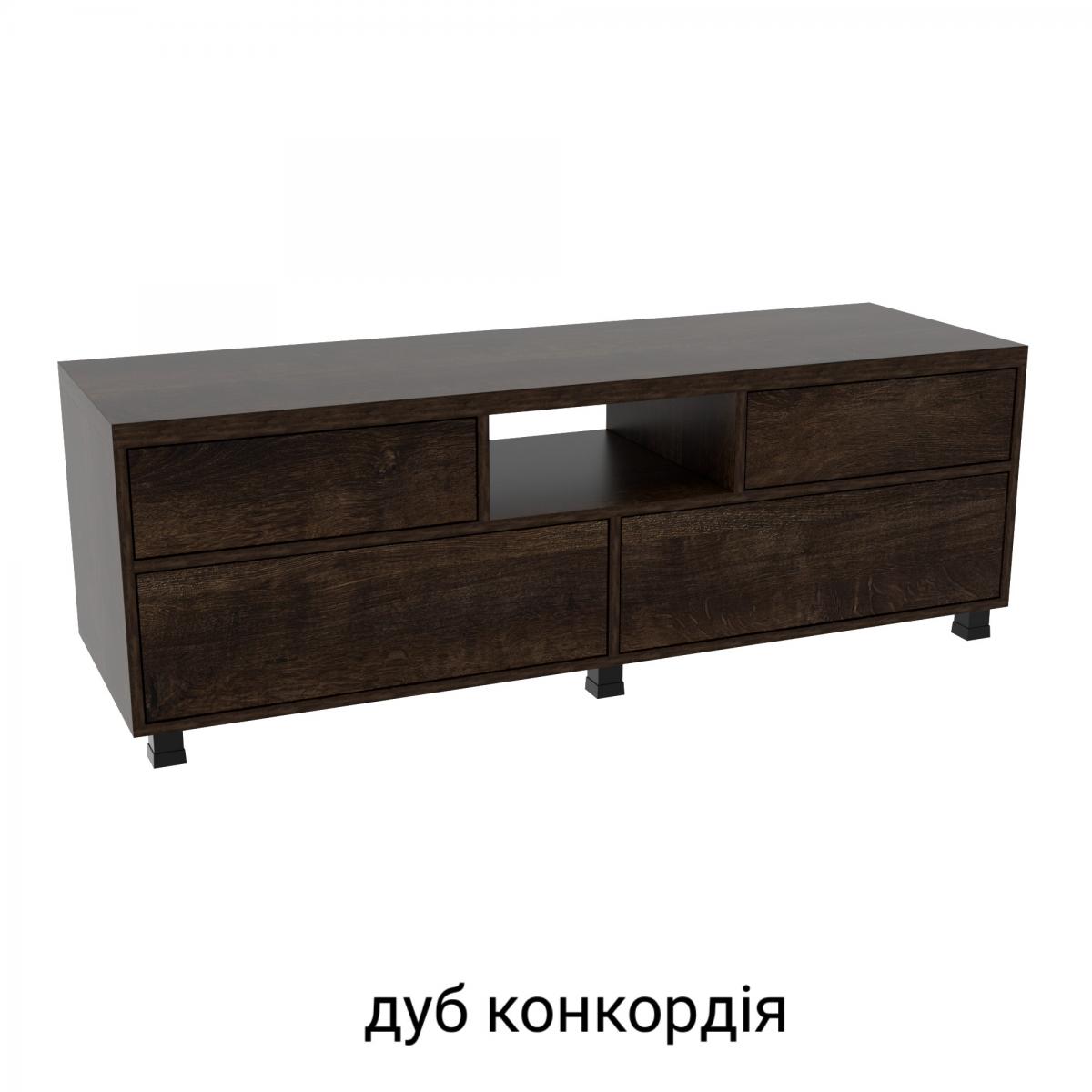 Тумба під телевізор TV3 Дуб Конкордія