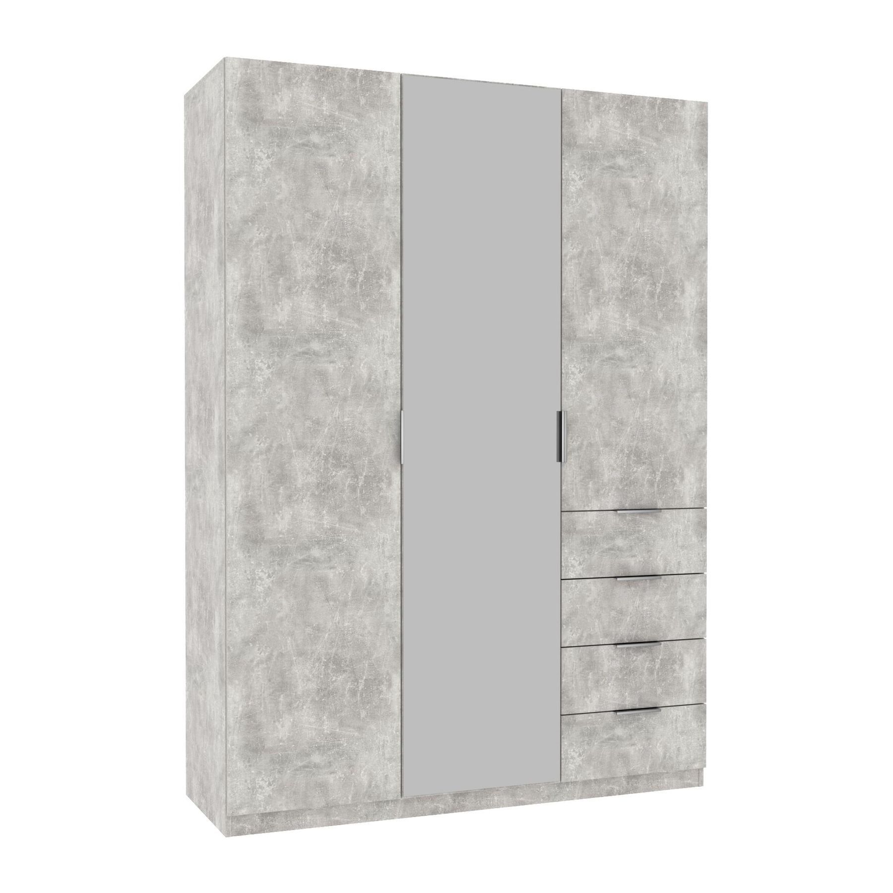 Шафа Крістал 2, Бетон, 1500х520х2100