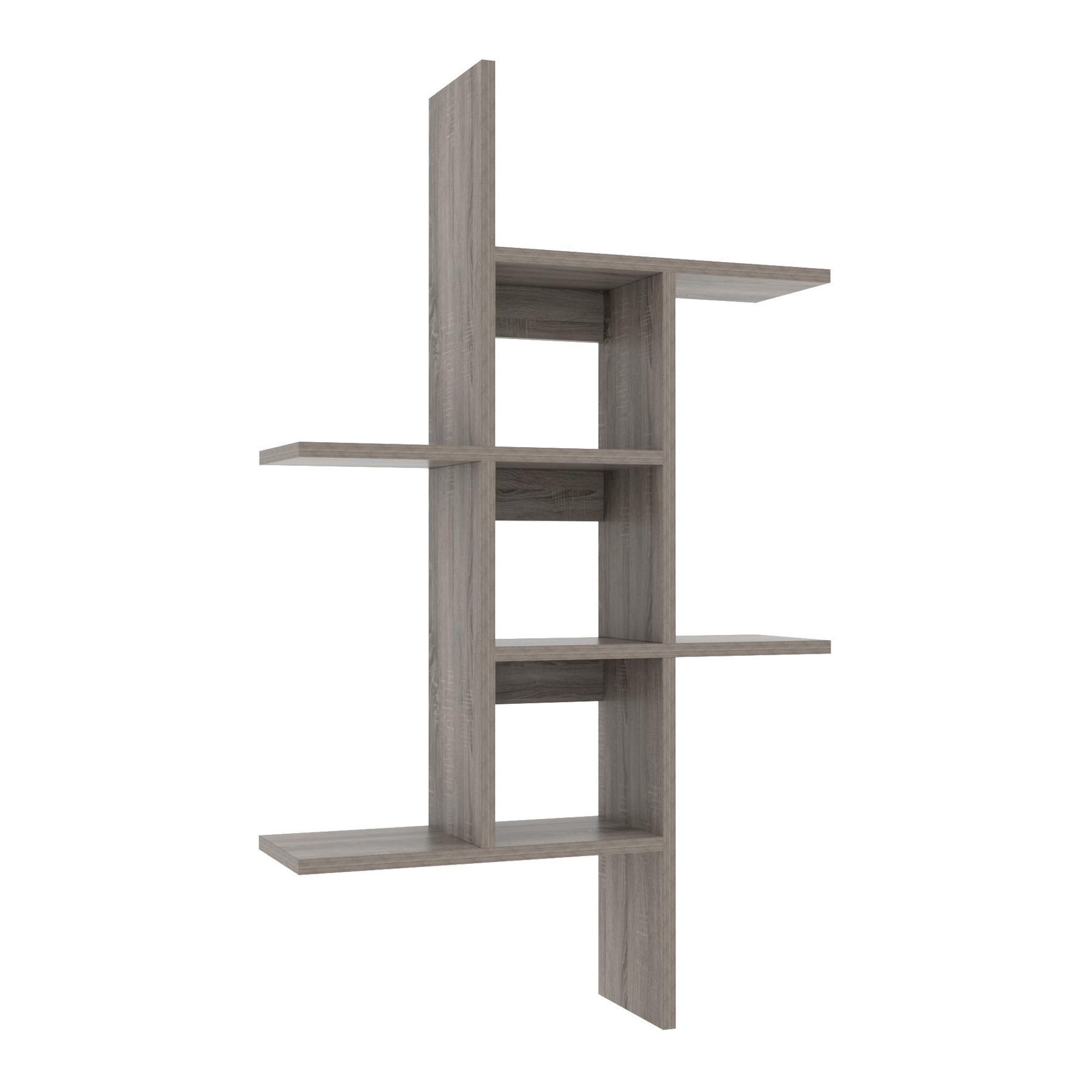 Полиця навісна ПН-7, Дуб Сонома Трюфель, 630/180/1070