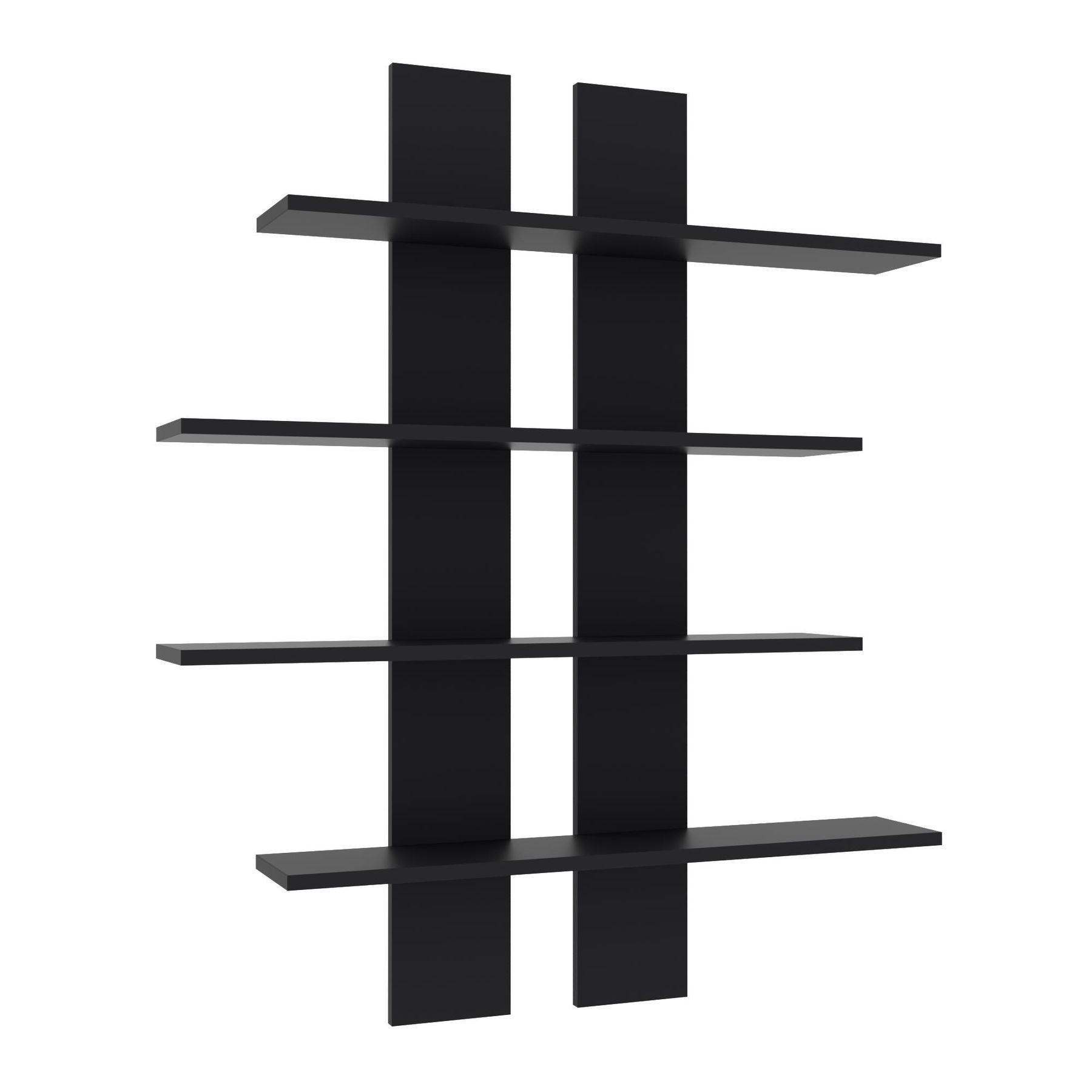 Полиця навісна ПН-6, Антрацит, 910/160/1100