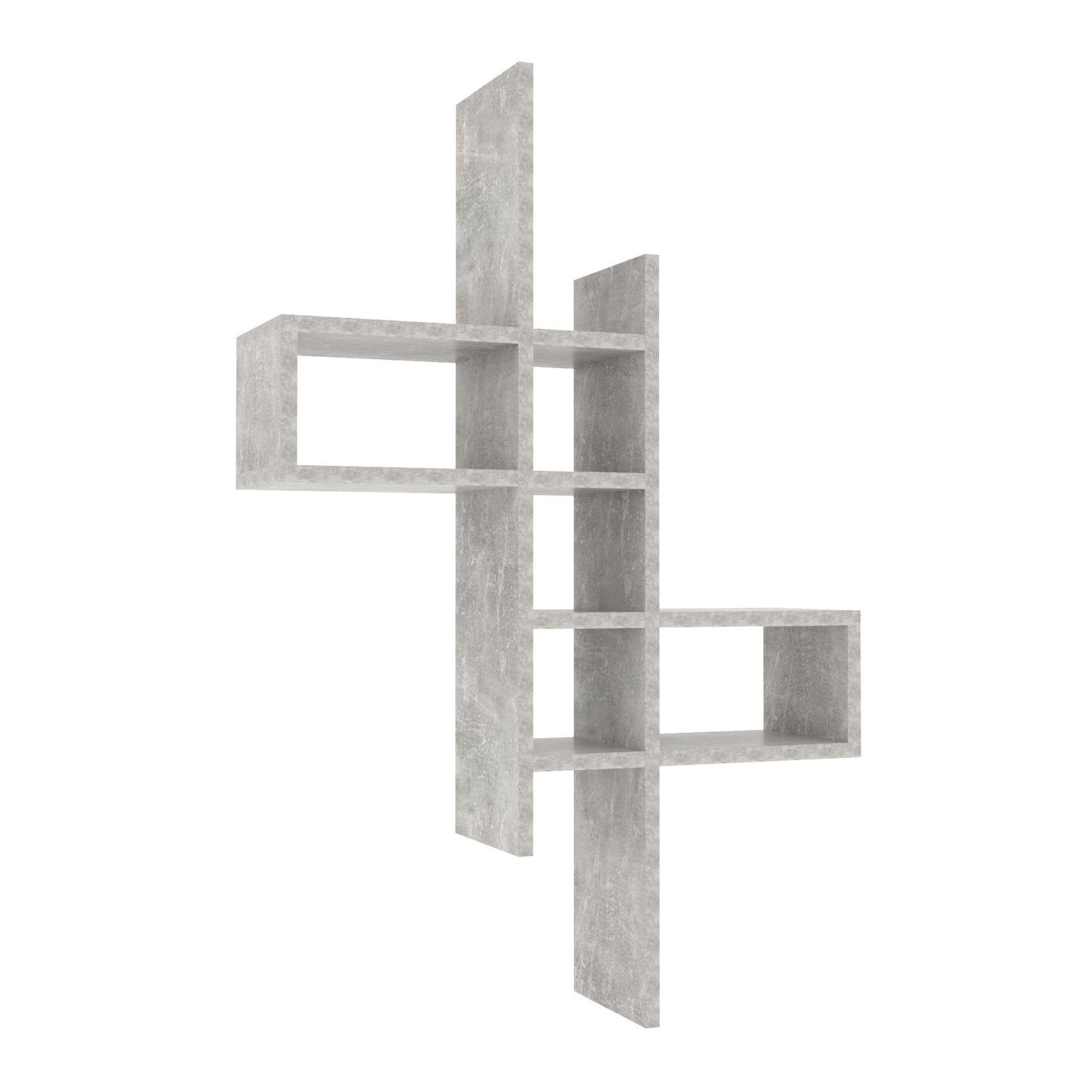 Полиця навісна П-2, Бетон, 630/180/960