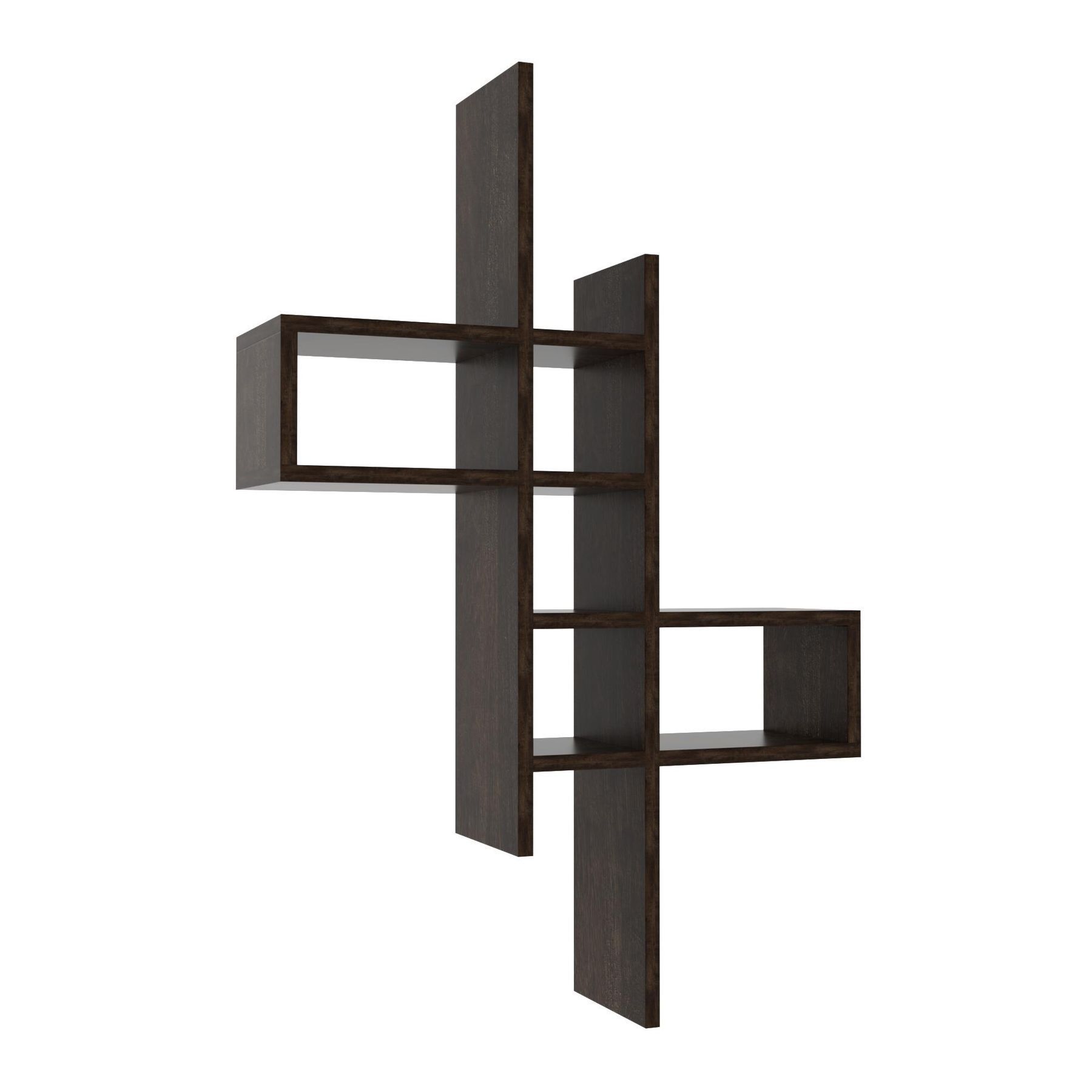 Полиця навісна П-2, Дуб Конкордія, 630/180/960