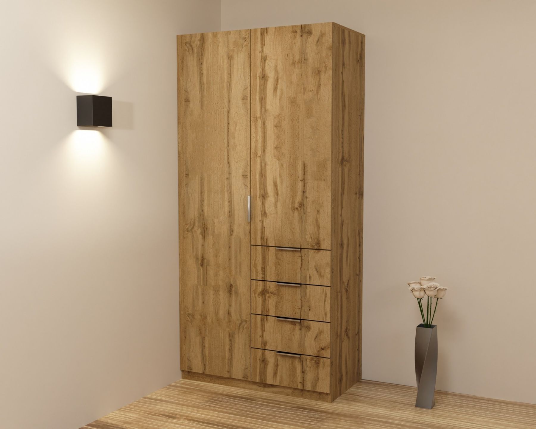 Шафа Крістал 1, Дуб Аппалачі, 1000х520х2100